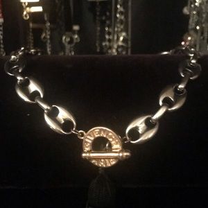 1990’s Givenchy Paris Metal and Gold choker